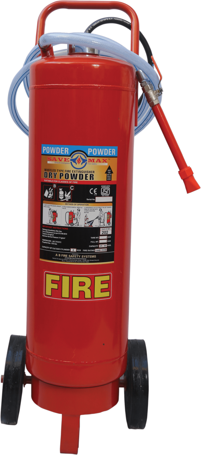 Savemax Trolley Mounted Fire Extinguishers Buy Now