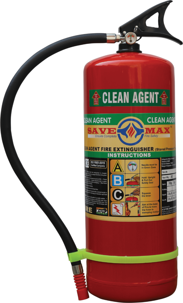 Savemax Clean Agent Fire Extinguisher Ab Fire Safety Systems