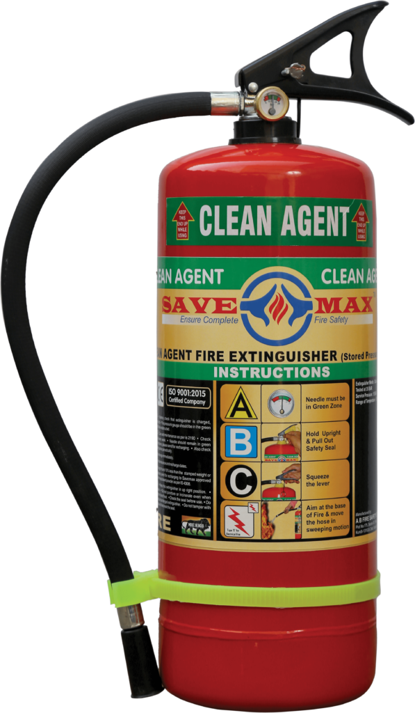 Savemax Clean Agent Fire Extinguisher Ab Fire Safety Systems